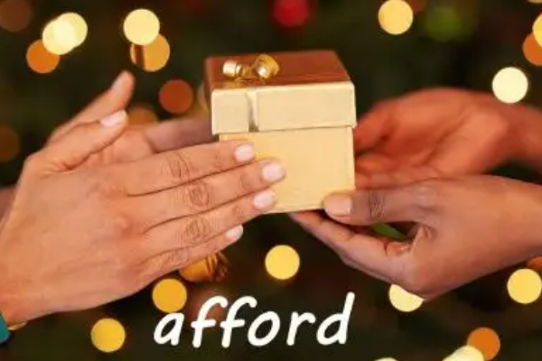 afford是什么意思