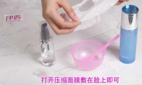 压缩面膜怎么用?