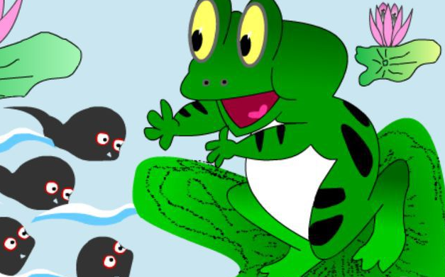 《小蝌蚪找妈妈》的原文