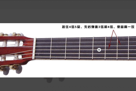 新手如何给吉他调音？？