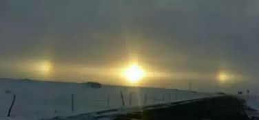 北京惊现三个太阳,这种情况是在寓意着什么吗?