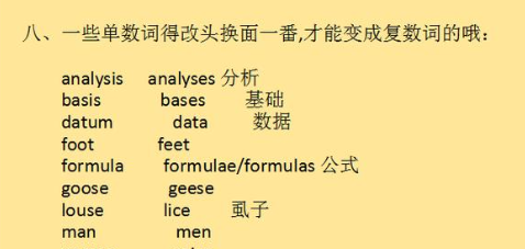 mango复数为什么有两种?