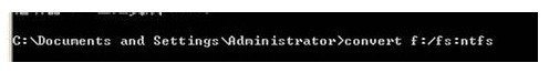 FAT32转NTFS的命令是什么?