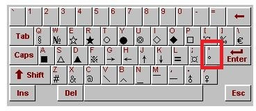 在字上面的句号怎么打？