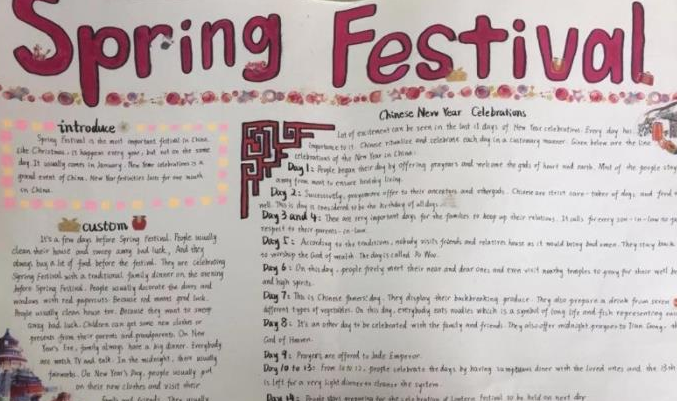 spring festival 的英文介绍