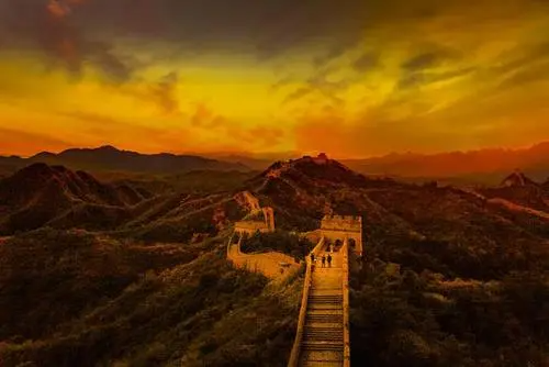 赞美长城的简短句子