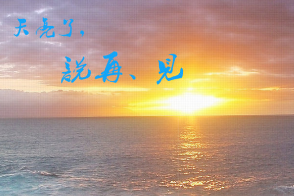 《天亮了 说再见》的主要内容是什么呢？