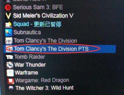 全境封锁PTS 是什么?