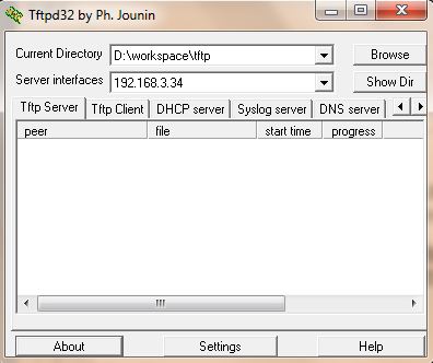 TFTPD32的使用方法