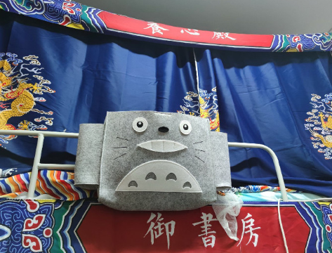 男生将床铺围上金銮殿床帘引热议,为何这种小事也会走红?