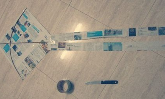 手工制作风筝步骤