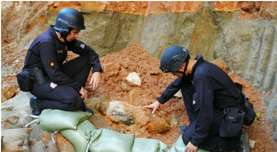 香港一工地发现炸弹,此炸弹从何而来?