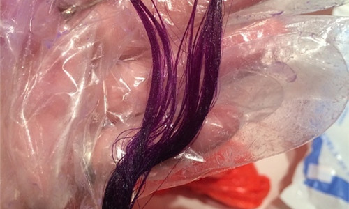 怎么用紫药水染发？