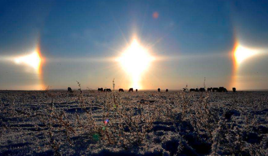 内蒙古出现三日当头,“三日当头”是如何形成得?