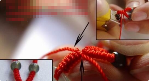 怎么编红绳项链
