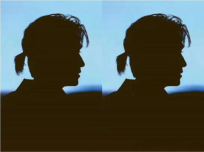 男子用苹果咬出20多位明星剪影,他是如何做到的?