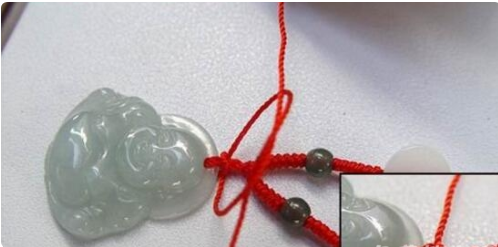 怎么编红绳项链