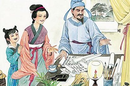 《闻官军收河南河北》的背景故事