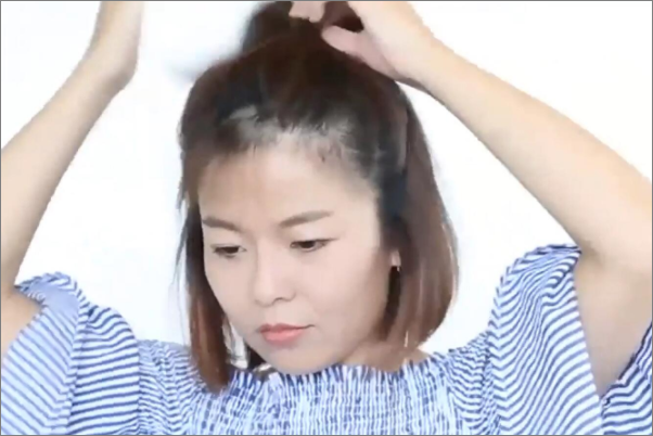 发带的正确戴法