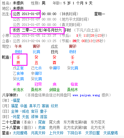 2013年生，阳历1月7日，阴历11月26应该属什么生肖龙还是蛇
