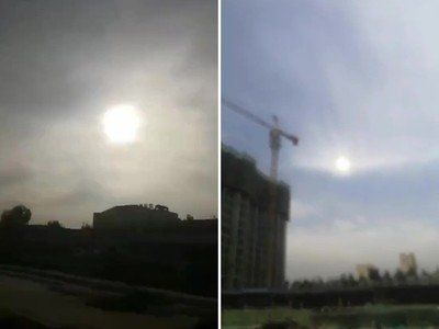 石家庄上空现2个太阳,这是一种什么现象?