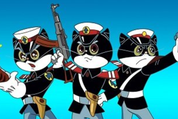 动画片<黑猫警长>的主题曲歌词是什么?