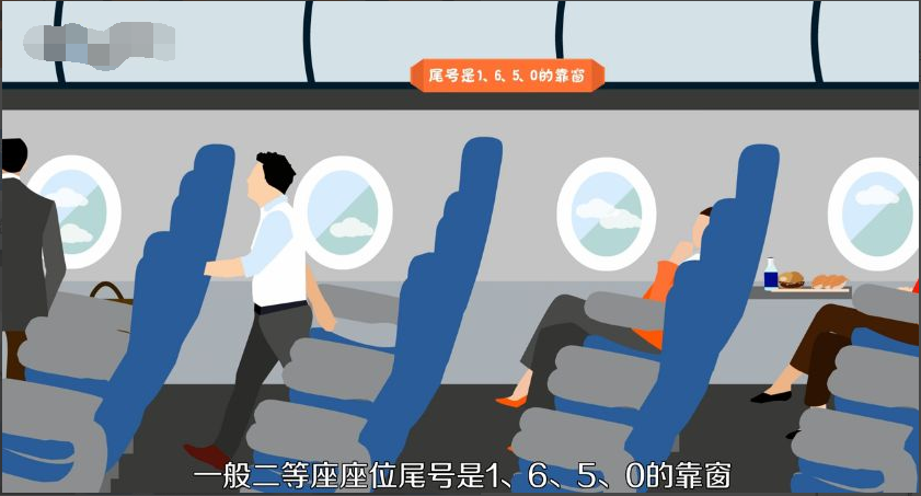 高铁座位号分布图 ?