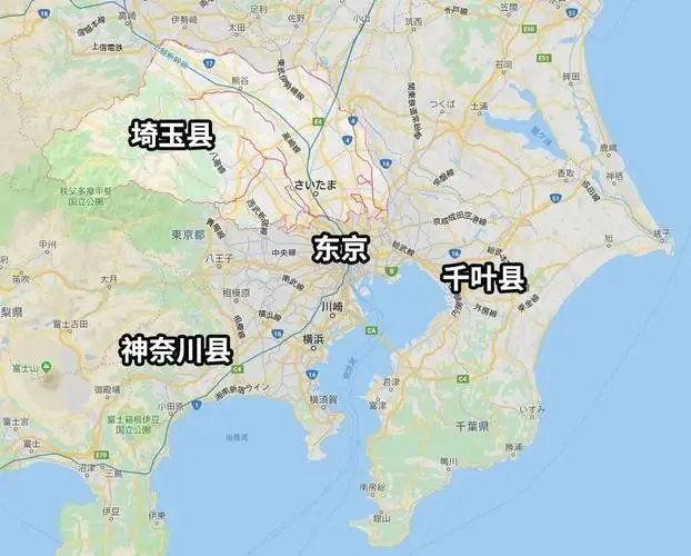 埼玉县在日本的位置在哪里？