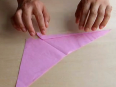 冲浪纸飞机怎么折?