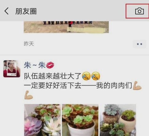 微信发朋友圈不带图片怎么发