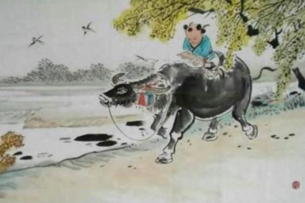 牛角挂书的原文及翻译