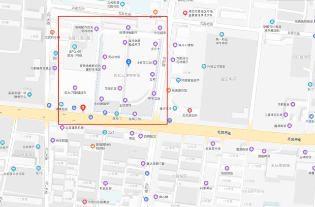 请问潍坊五金批发市场在哪？