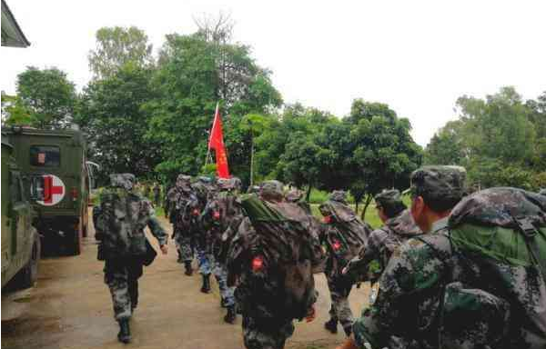 解放军驰援老挝失去做什么？