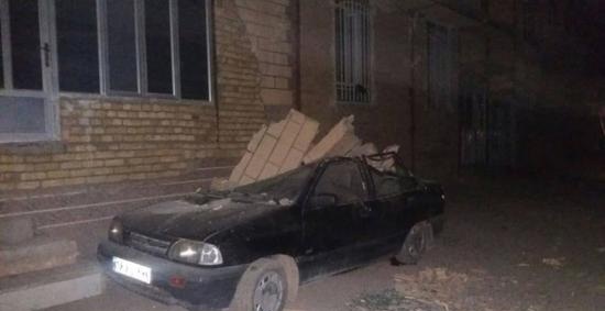 伊朗西部发生几级地震？