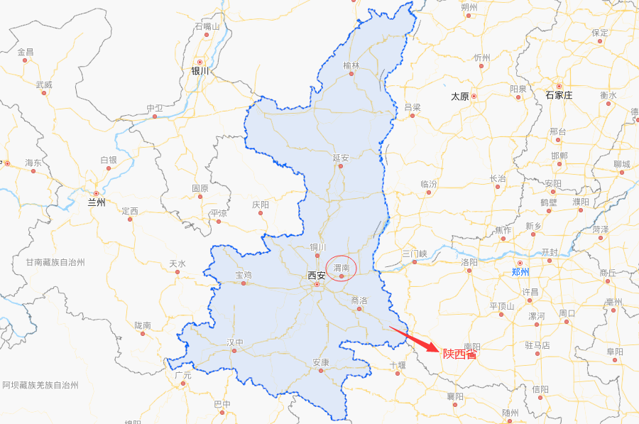 渭南市属于哪个省？