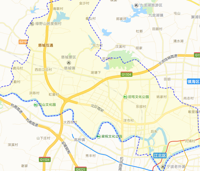 江北区包含哪些地方