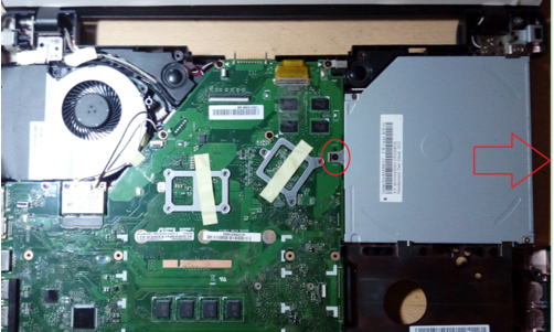 华硕笔记本X42J Series怎么拆风扇?