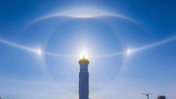 黑龙江漠河上空出现“三个太阳”，是什么原因造成的？