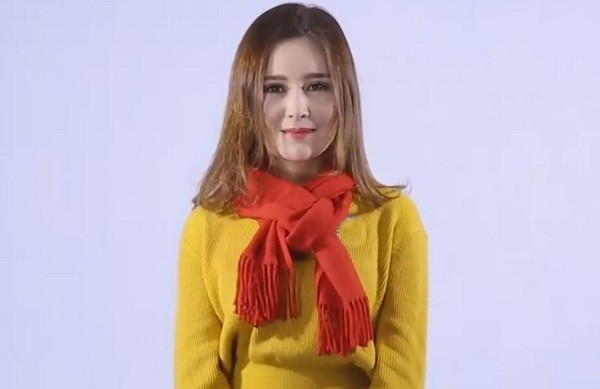 围脖的各种系法图解