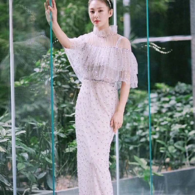 为什么张雨绮街拍看起来特别高？