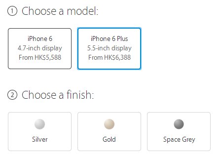 iPhone6有几种颜色？