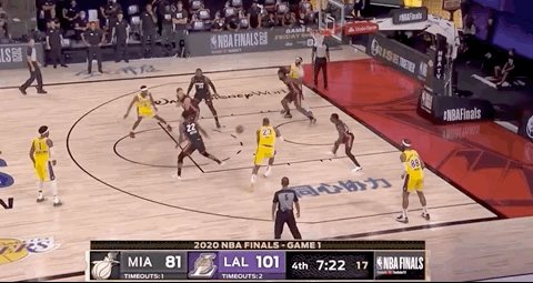 湖人战胜热火，他们的比分是多少？