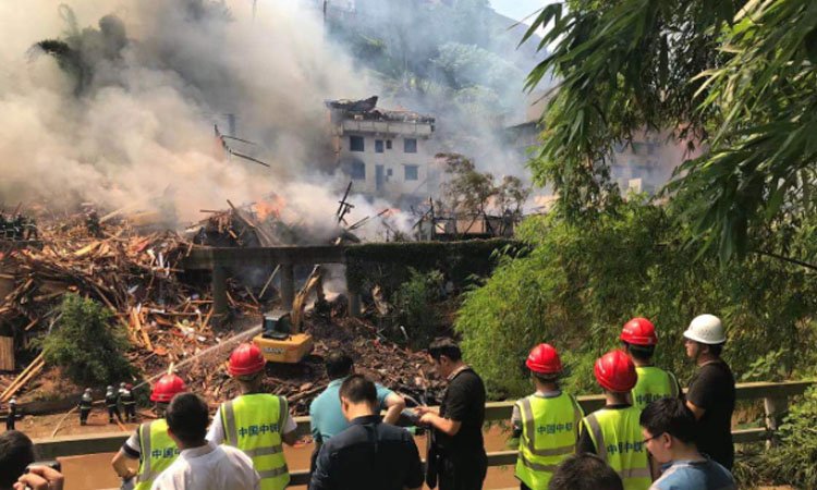 重庆江津中山古镇突发大火,导致起火的原因是什么?