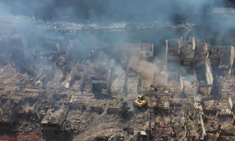 重庆江津中山古镇突发大火,导致起火的原因是什么?