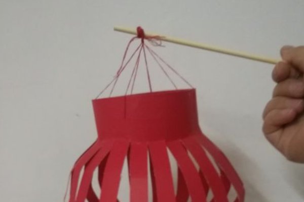 手工制作灯笼步骤
