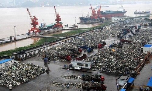 江苏退运3346.6吨韩国洋垃圾,这些洋垃圾是如何到了我国的?