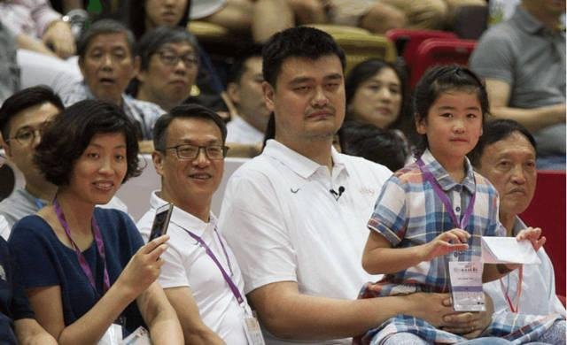 姚明基因太强大！9岁女儿身高多高？