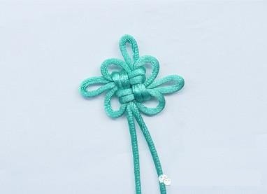 佛珠手串蝴蝶结怎么编