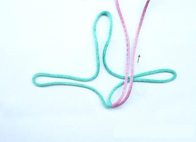 佛珠手串蝴蝶结怎么编