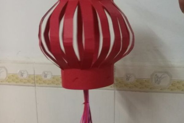 手工制作灯笼步骤